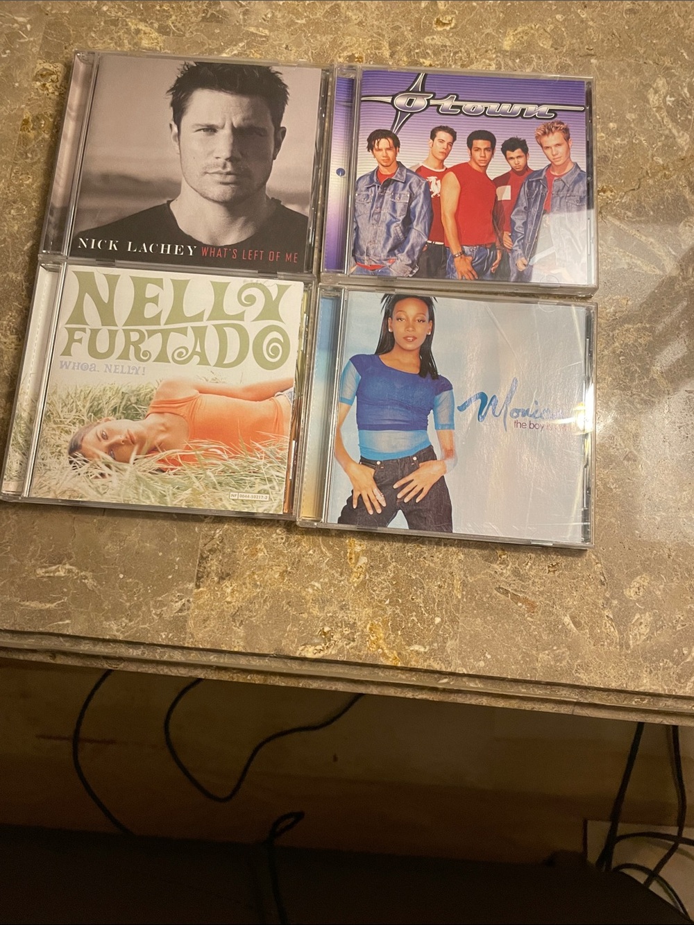 Nick Lachey, O Town, Nelly Furtado, & Monica CD Bundle